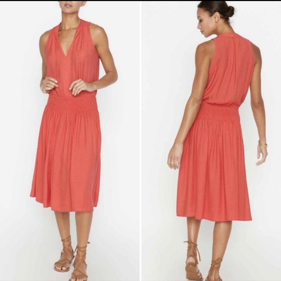 Brochu Walker Dresses Brochu Walker Francine Sleeveless Orange